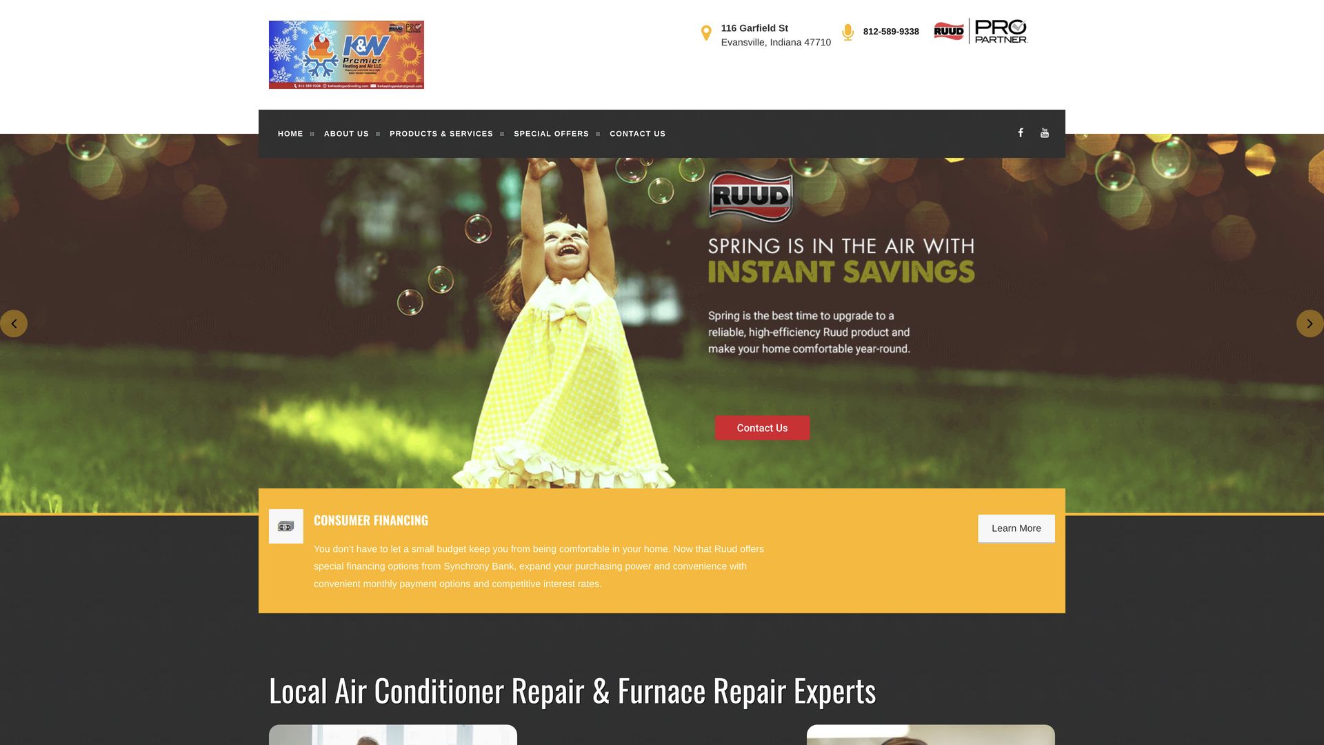 AC Repair Company K&W Premier Heating and Air